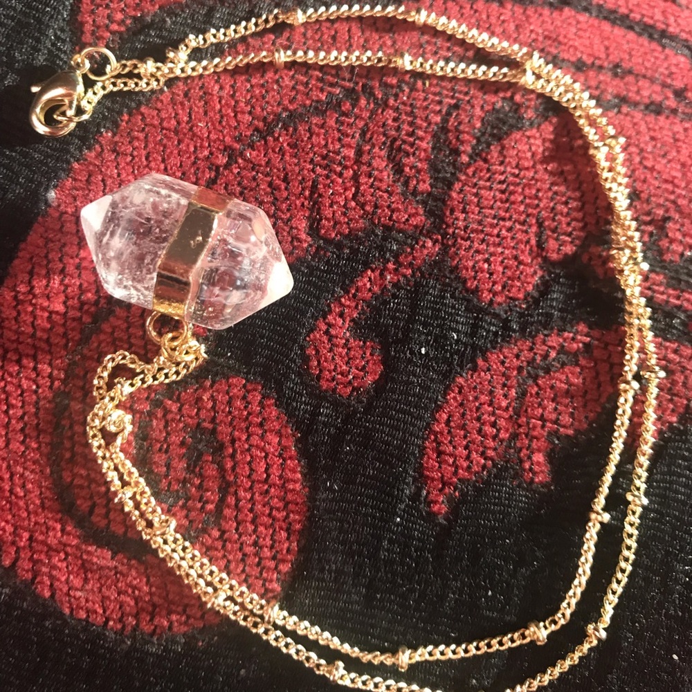 SALE Crystal Boho Necklace